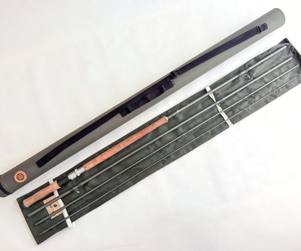 Alternative view of Hardy Swift MKII 15' #10 salmon fly rod