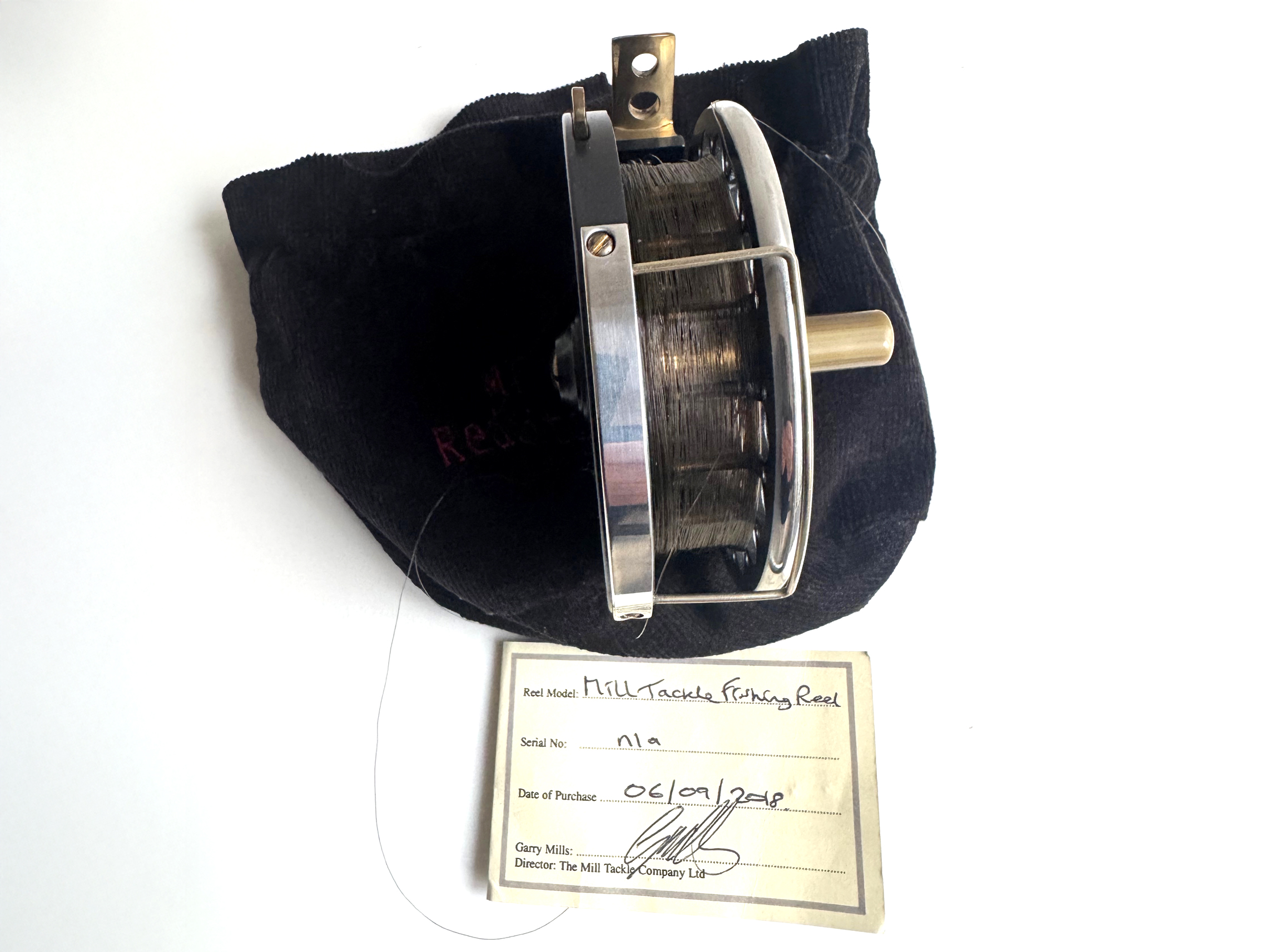Gary Mills “The Roach” Centrepin Reel 4 1/2' - Image 3