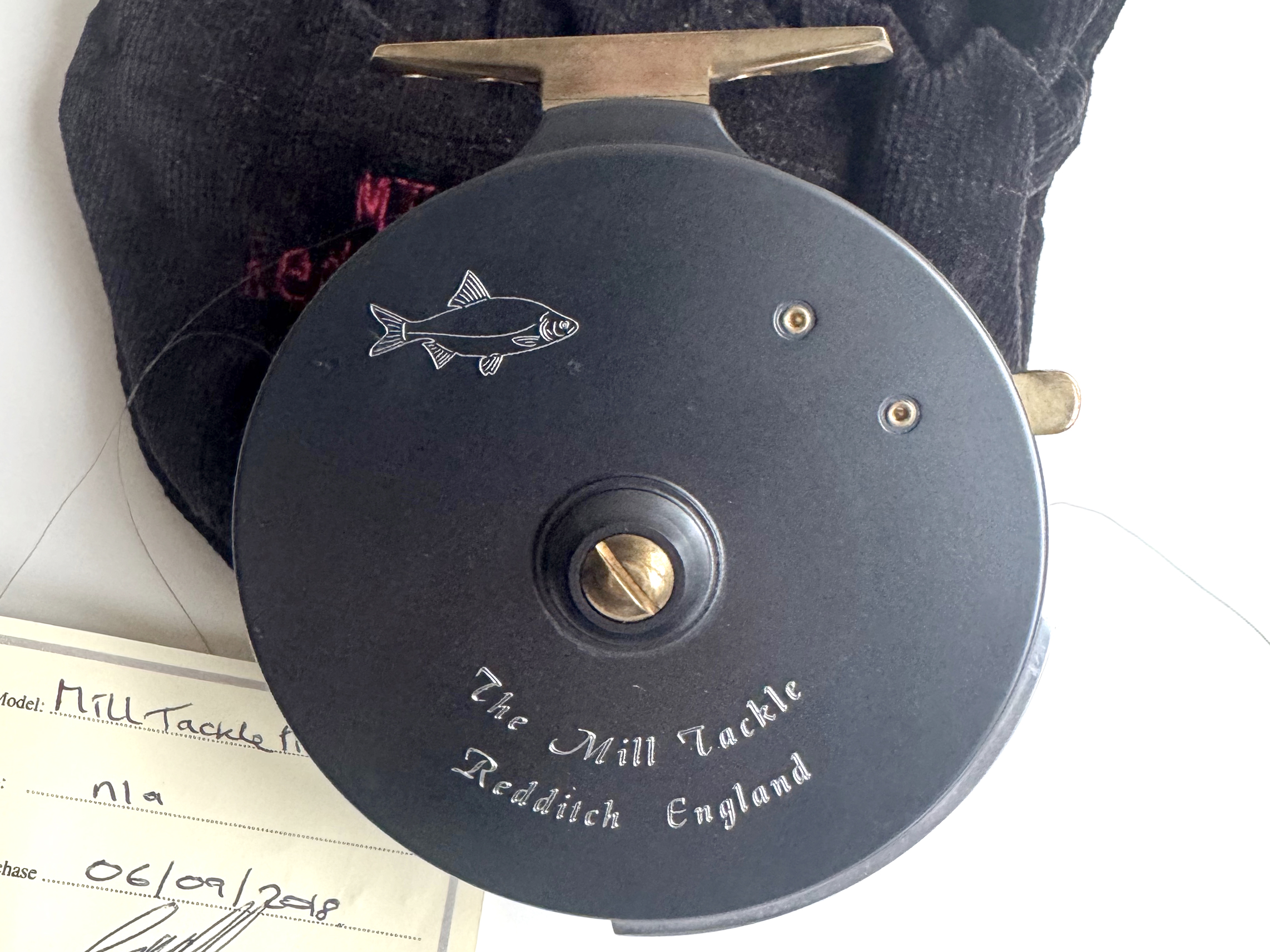 Gary Mills “The Roach” Centrepin Reel 4 1/2' - Image 4