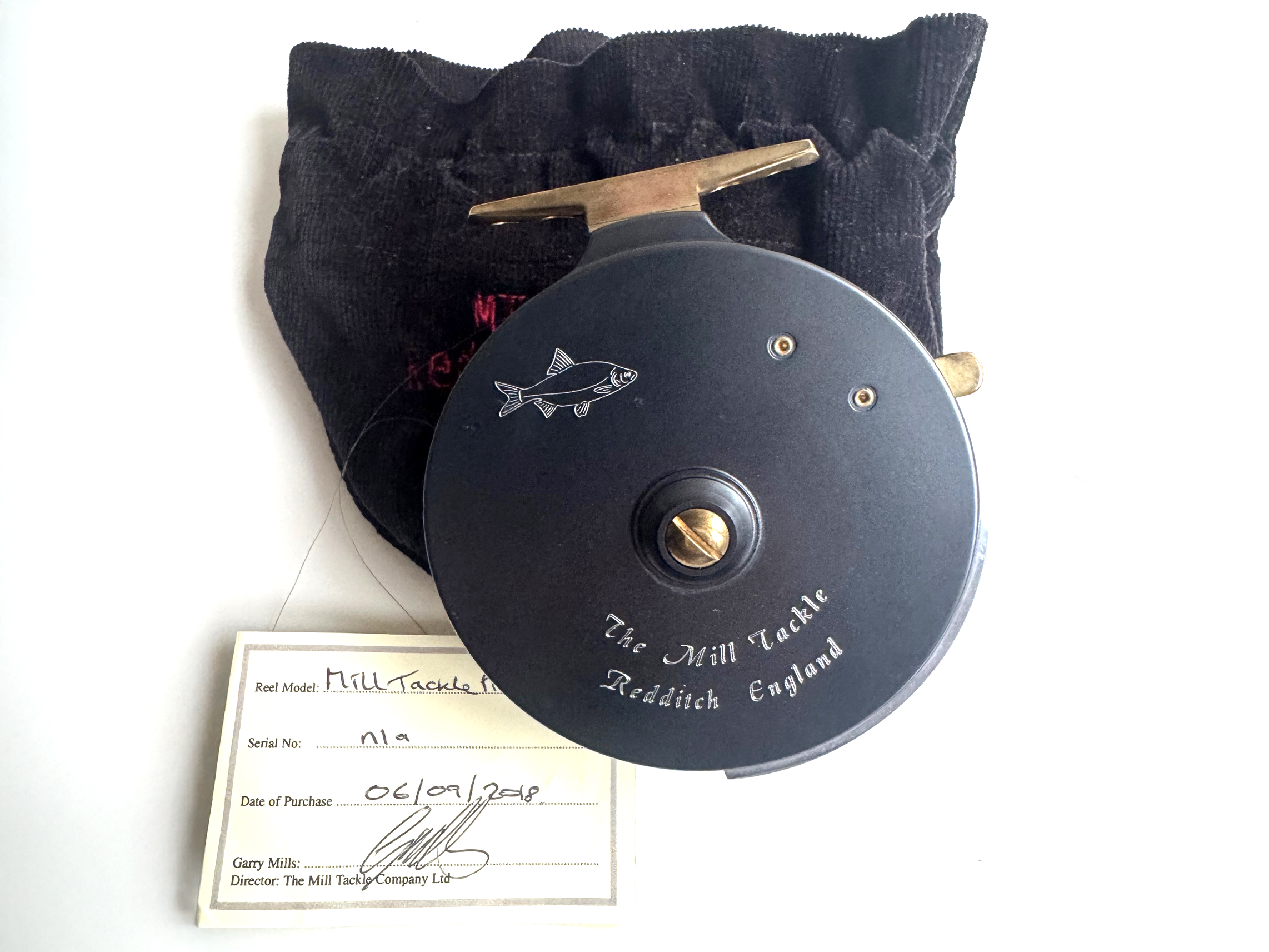 Gary Mills “The Roach” Centrepin Reel 4 1/2'