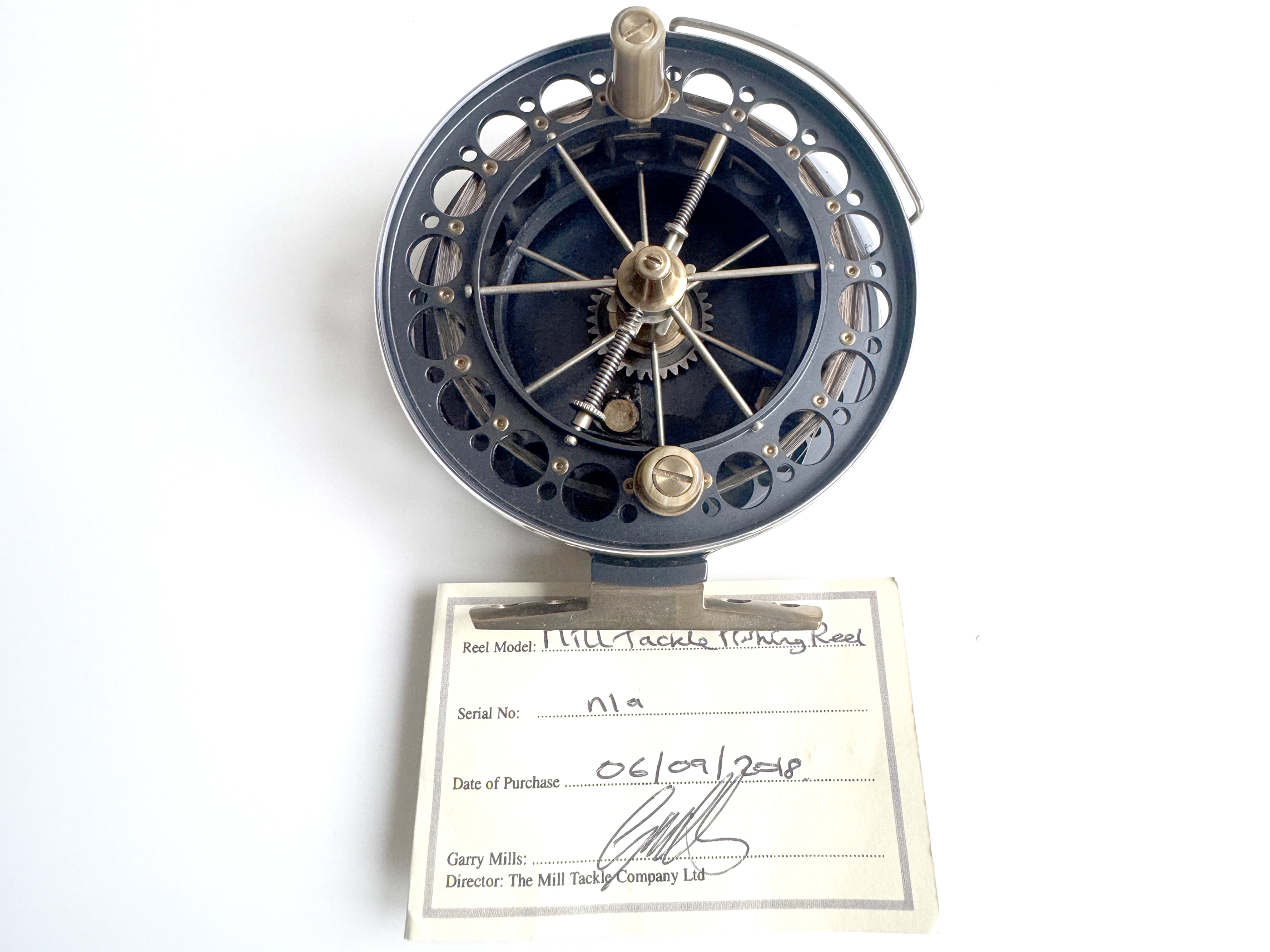 Gary Mills “The Roach” Centrepin Reel 4 1/2' - Image 6