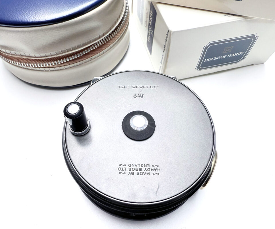 Hardy 3⅝” Perfect Fly Reel with Two Spare Spools