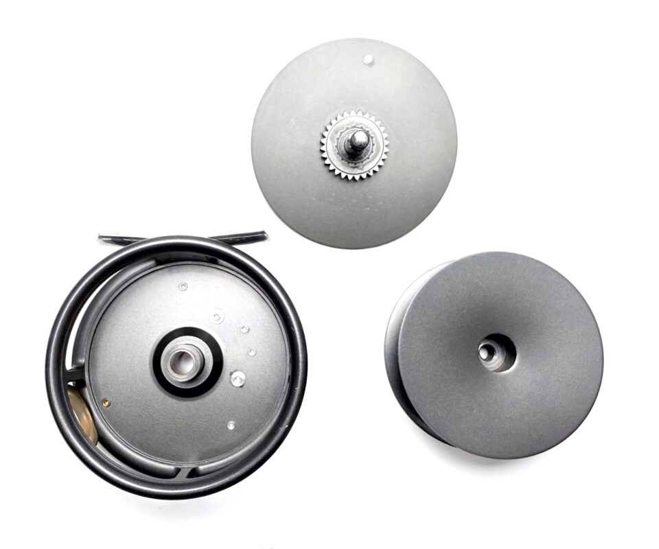 Hardy 3⅝” Perfect Fly Reel with Two Spare Spools