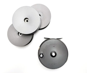 Hardy 3⅝” Perfect Fly Reel with Three Spare Spools
