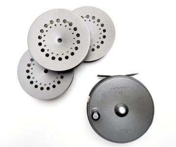Hardy 3⅝” Perfect Fly Reel with Three Spare Spools