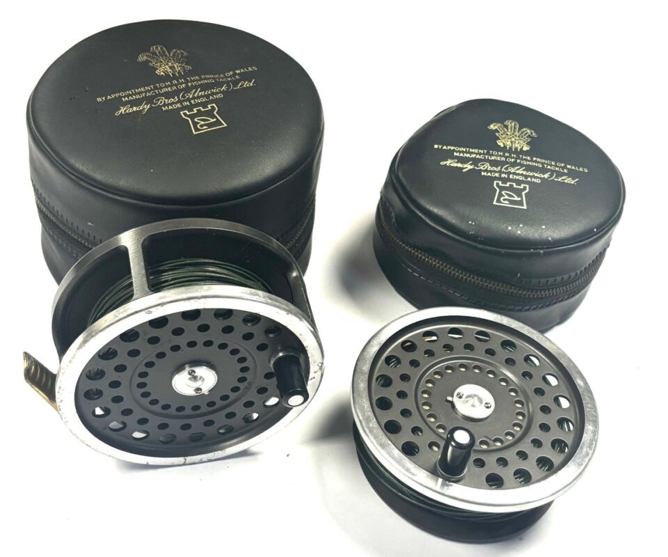 Hardy Marquis Salmon Reel No 2 With Spare Spool & Cases