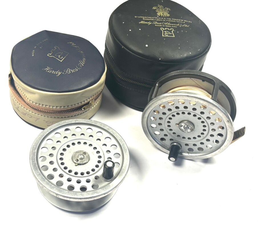 Hardy Marquis Salmon Reel No 2 With Spare Spool & Cases