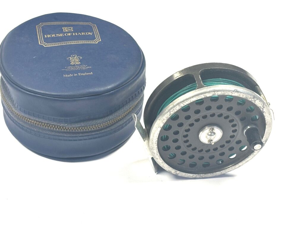 Hardy Marquis #8/9 Trout Fly Reel Right Or Left Handwind With Hardy Pouch