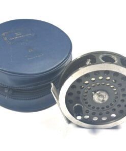 Hardy Sunbeam 8/9 vintage reel with Hardy blue reel case