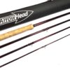 Michael Evans Arrowhead C SCRIM 4 piece salmon fly rod 15' spey caster line #10/11 FINE
