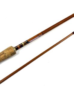 Sharpes Scottie 9'6" impregnated split cane trout fly rod line #6 with bag