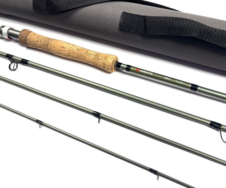 Greys GR50 4 piece trout fly rod 9' 6