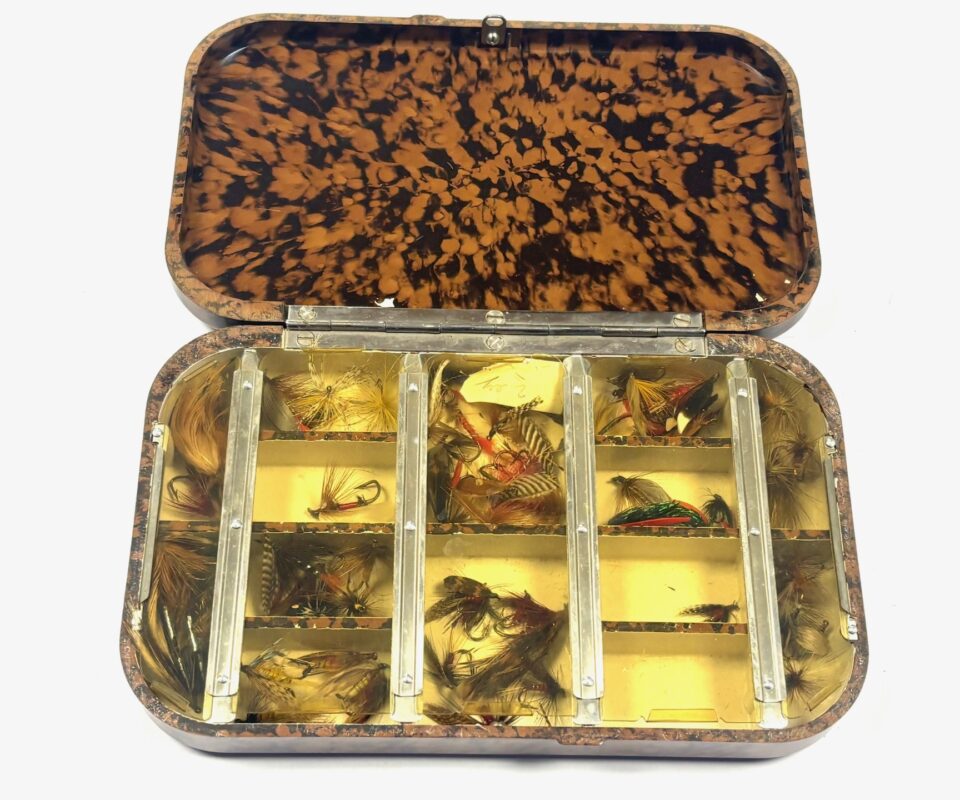 Hardy Neroda vintage fly box to use or collect