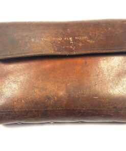 FRANCIS WALBRAN 'THE TOD FLY BOOK' Antique Leather Fly Fishing Wallet With Flies EX RARE