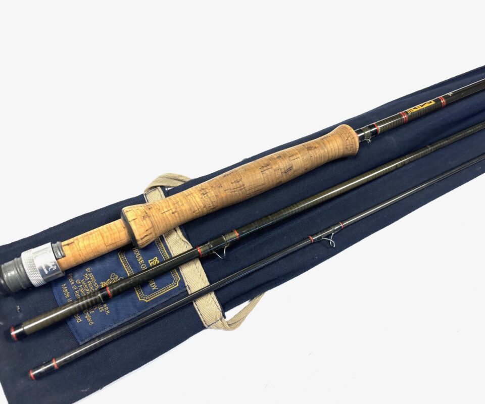Hardy Fred Buller Graphite Drifter 11' 3 piece trout fly rod #5 with bag
