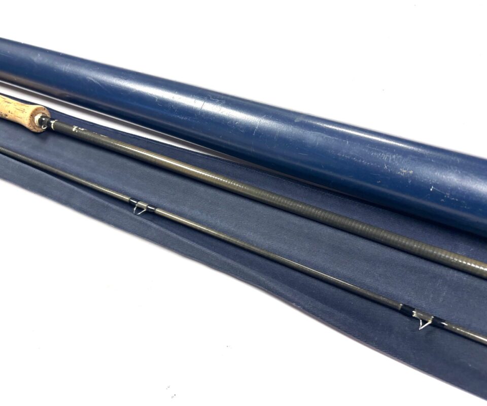Hardy Marquis 10′ Two Piece Trout Fly Rod Line #7 With Bag & Tube