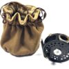 Hardy 3" Three Screw St George Trout Fly Reel With Hardy Selvyt Reel Pouch Rare