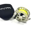 Lamson Litespeed 4.5 Hard Alox salmon fly reel with black neoprene pouch