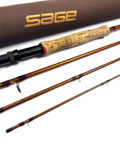 Sage FLi 9' 6" 4 piece graphite trout fly rod #7 fine with Sage tube