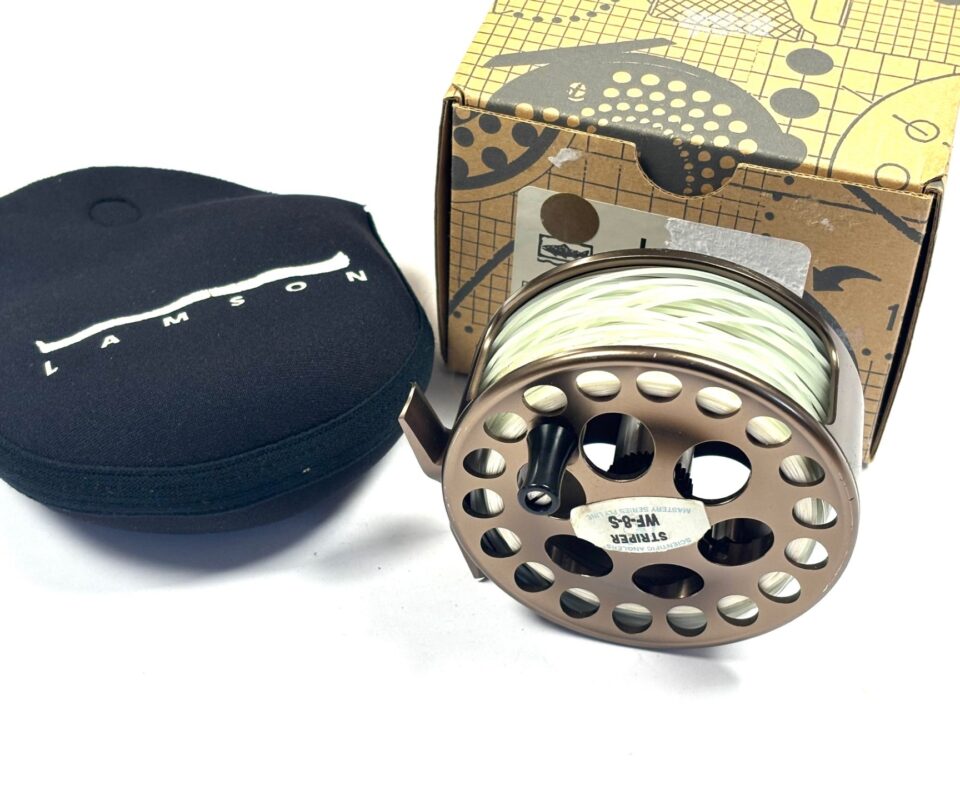 Lamson Litespeed LS3 Fly Reel With Pouch & Box