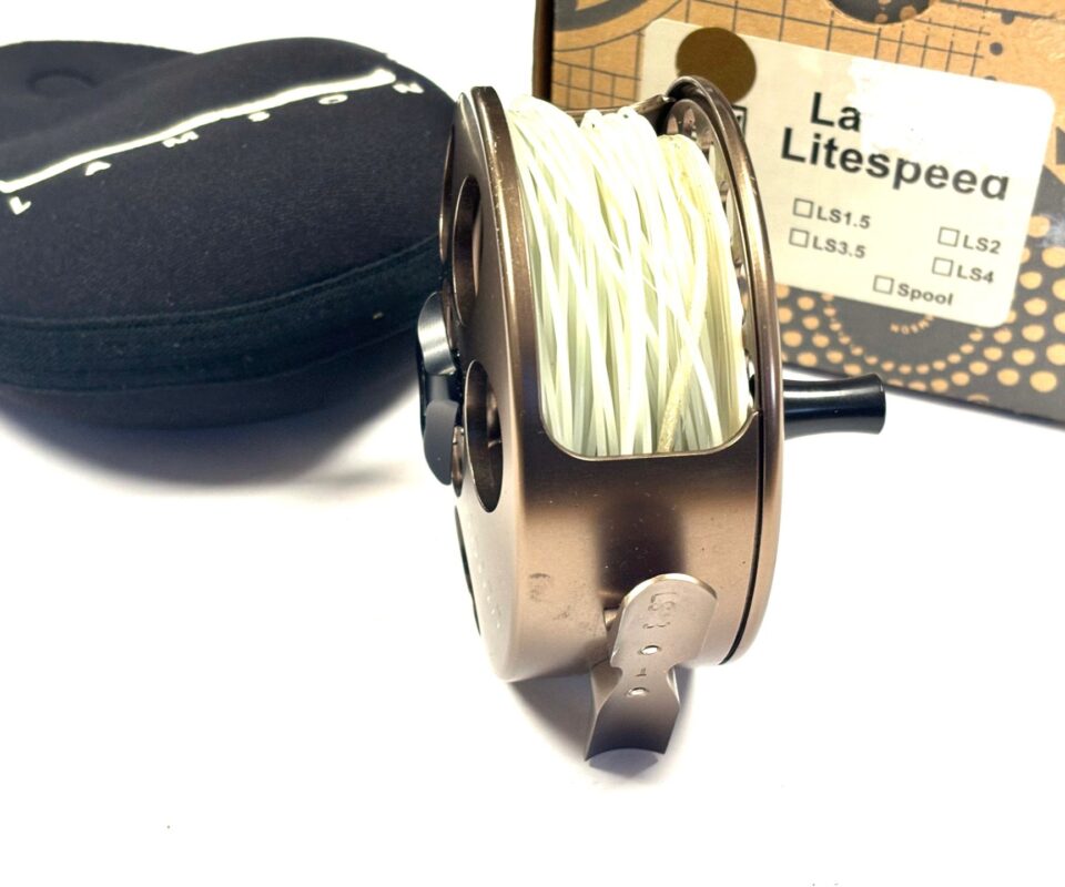Lamson Litespeed LS3 Fly Reel With Pouch & Box