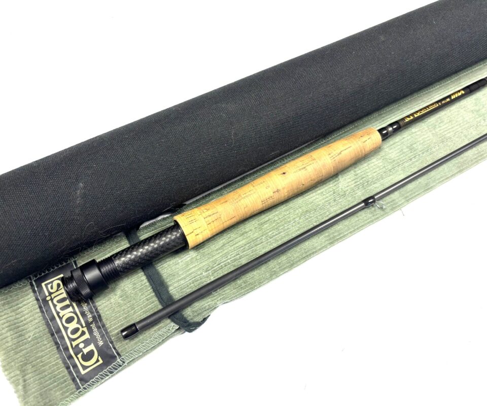 G Loomis IMX 9′ Line #4 Three Piece Trout Fly Rod With Bag