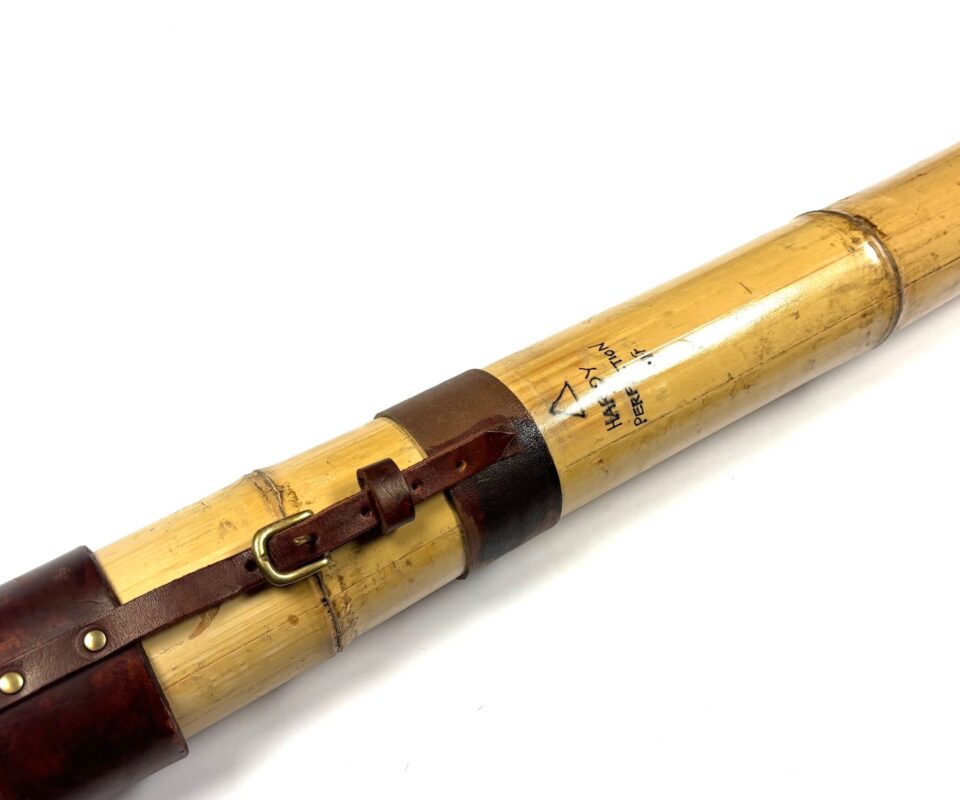 Excellent Bamboo Rod Tube Rare 135cm