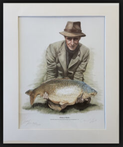 Claire Yates Limited Edition Print 203/250 – Richard Walker & His 44 lb Common Carp