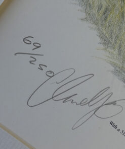 Claire Yates Limited Edition Print 203/250 – Richard Walker & His 44 lb Common Carp