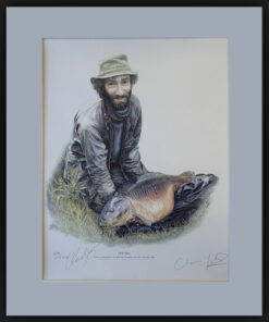 Claire Yates Limited Edition Print 203/250 – Richard Walker & His 44 lb Common Carp