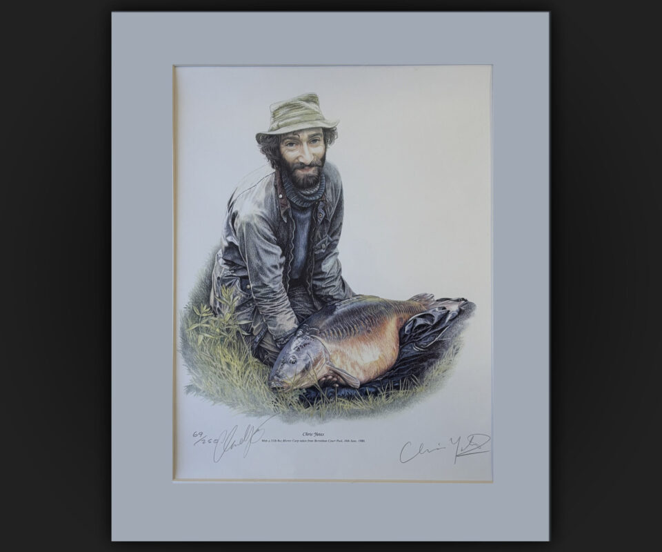 Claire Yates Limited Edition Print 203/250 – Richard Walker & His 44 lb Common Carp