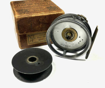 Hardy Perfect 3 1/8" Trout Fly Reel with 1912 Check And Hardy Reel Box