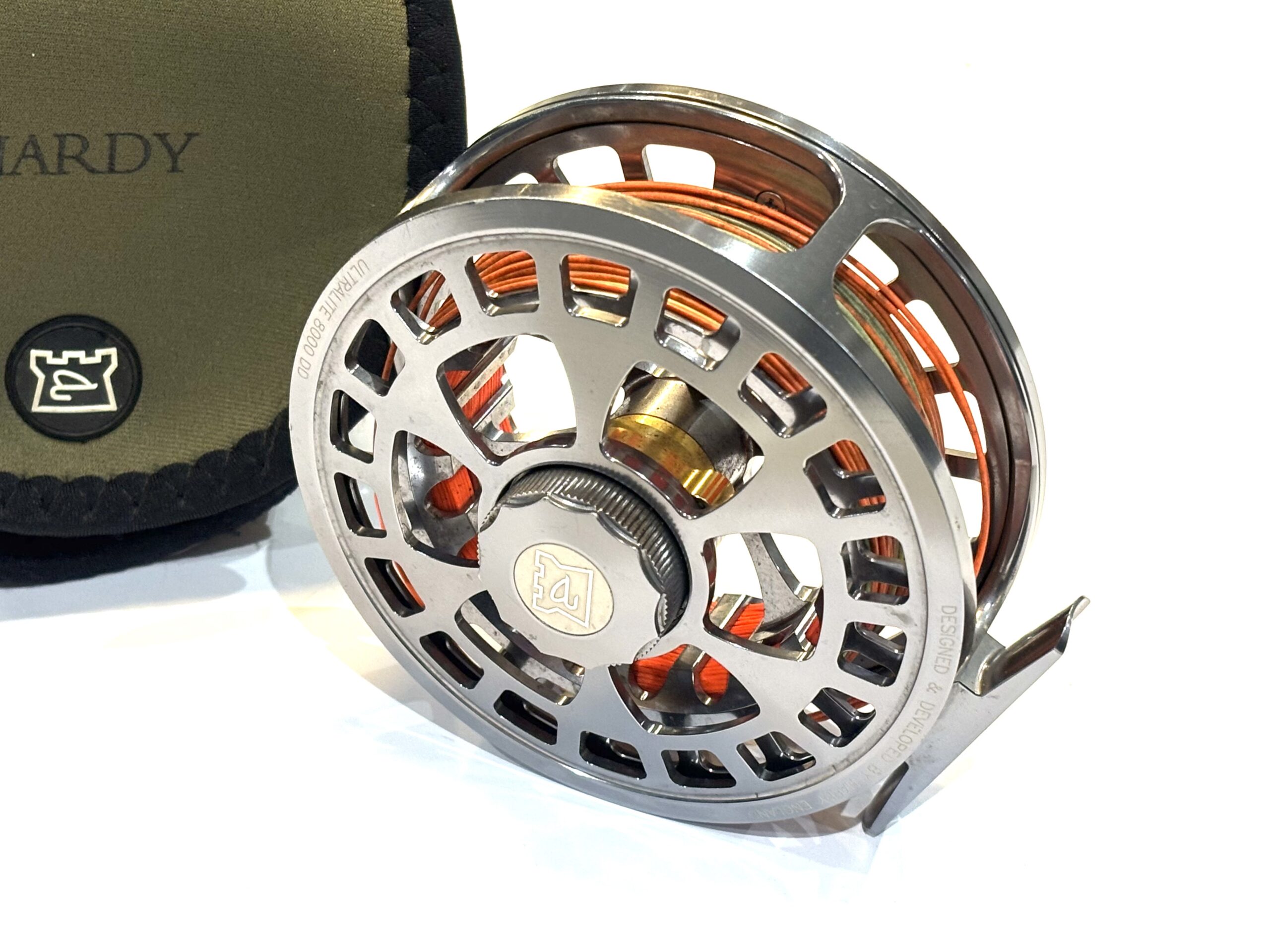 Hardy Ultralite 8000 DD Large Arbor Fly Reel
