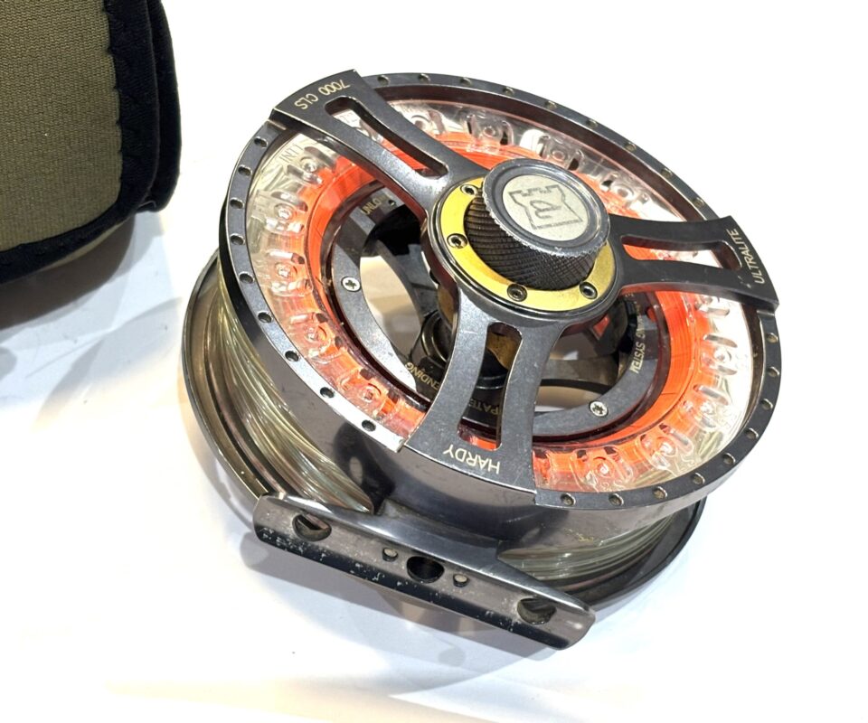 Hardy Ultralite 7000 CLS Fly Reel (with 2 Cassette Spools)