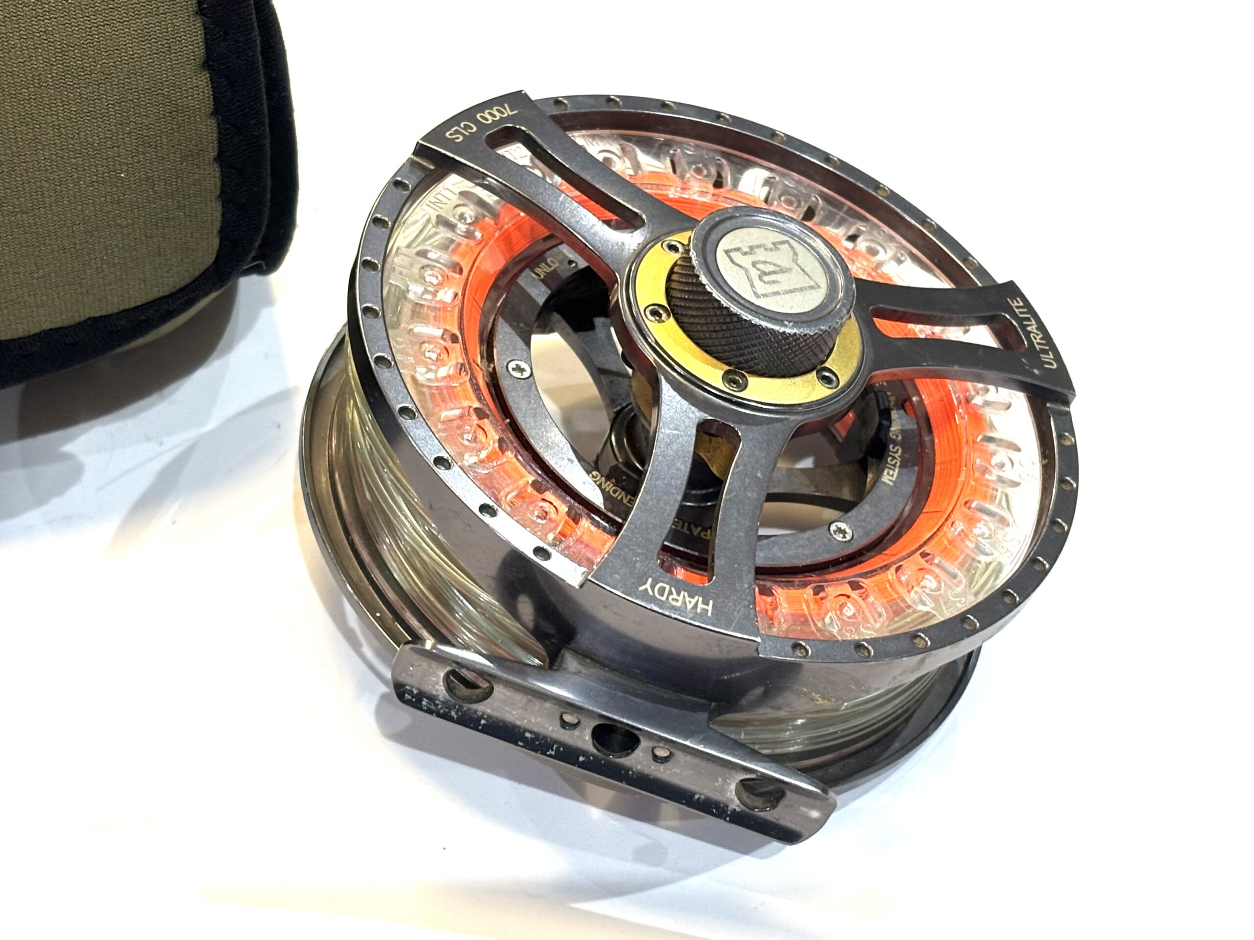 Hardy Ultralite 7000 CLS Fly Reel (with 2 Cassette Spools)