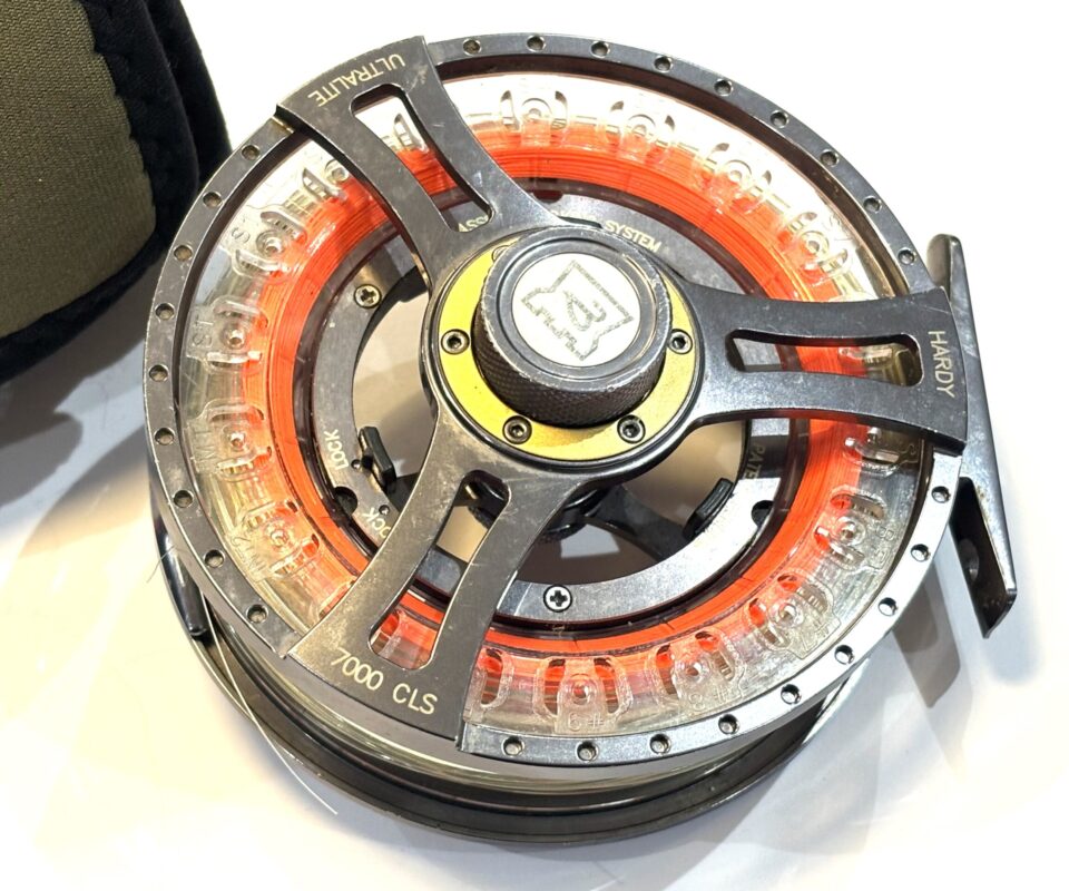 Hardy Ultralite 7000 CLS Fly Reel (with 2 Cassette Spools)