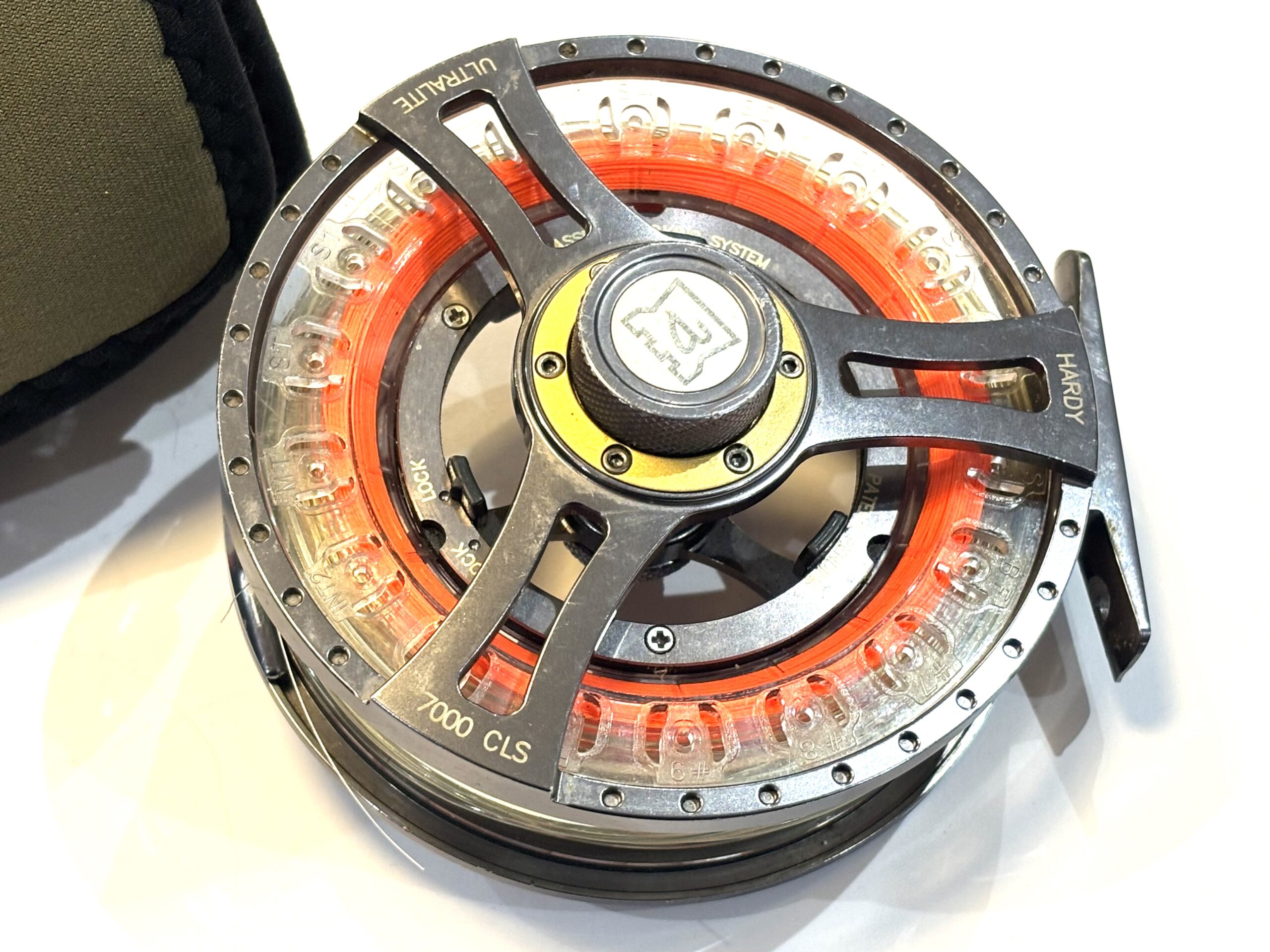 Hardy Ultralite 7000 CLS Fly Reel (with 2 Cassette Spools)