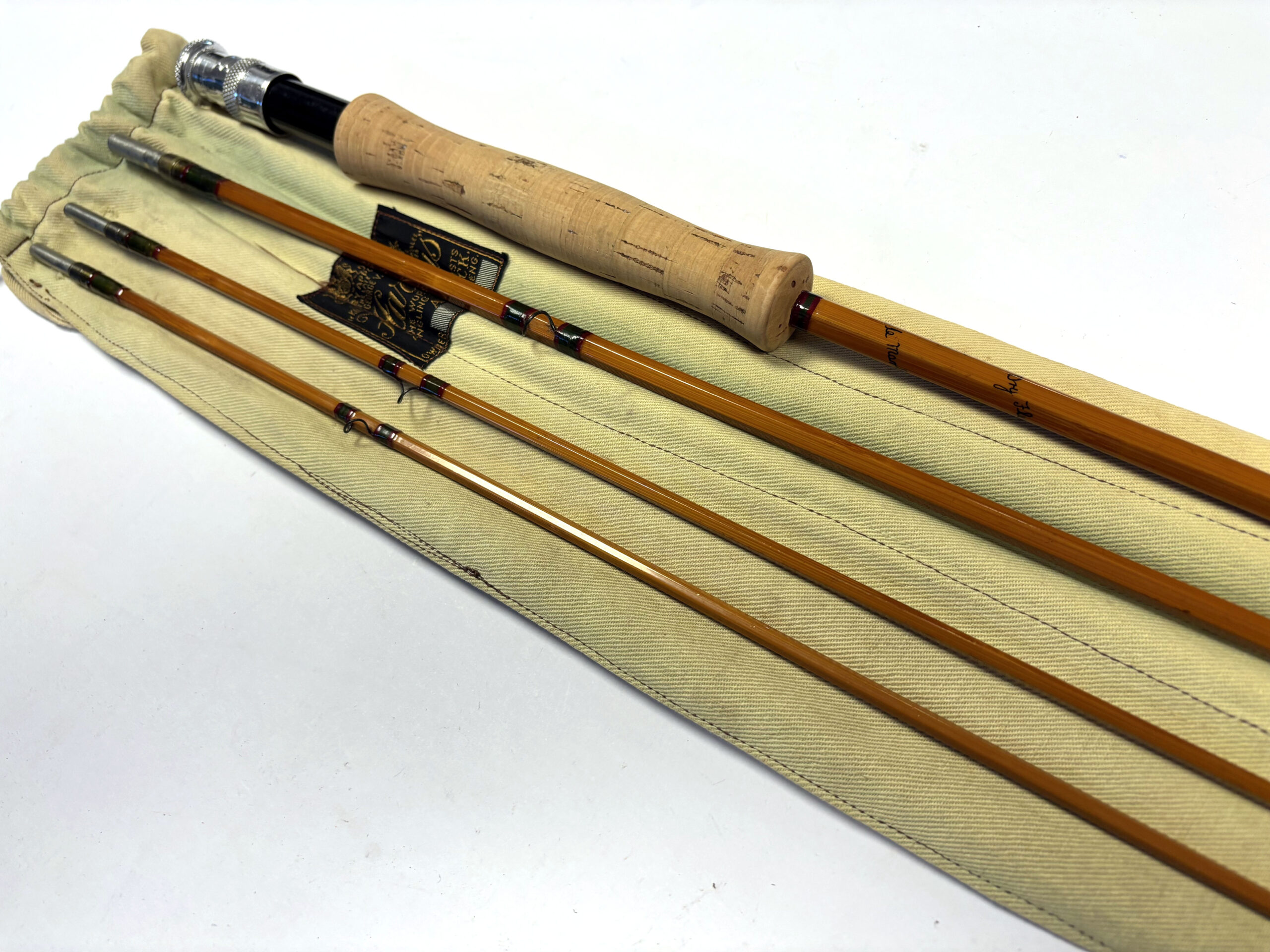 Hardy LRH Dry Fly 9’ Cane Rod (with Spare Tip) - Image 5