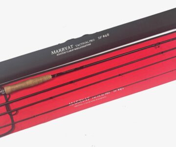 Marryat Tactical Pro 10' Trout Fly Rod Line # 4/5 With Bag And Case
