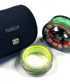Hardy Ultralite ASR 4000 Large Arbor Fly Reel, One Spare Cassette & Padded Case