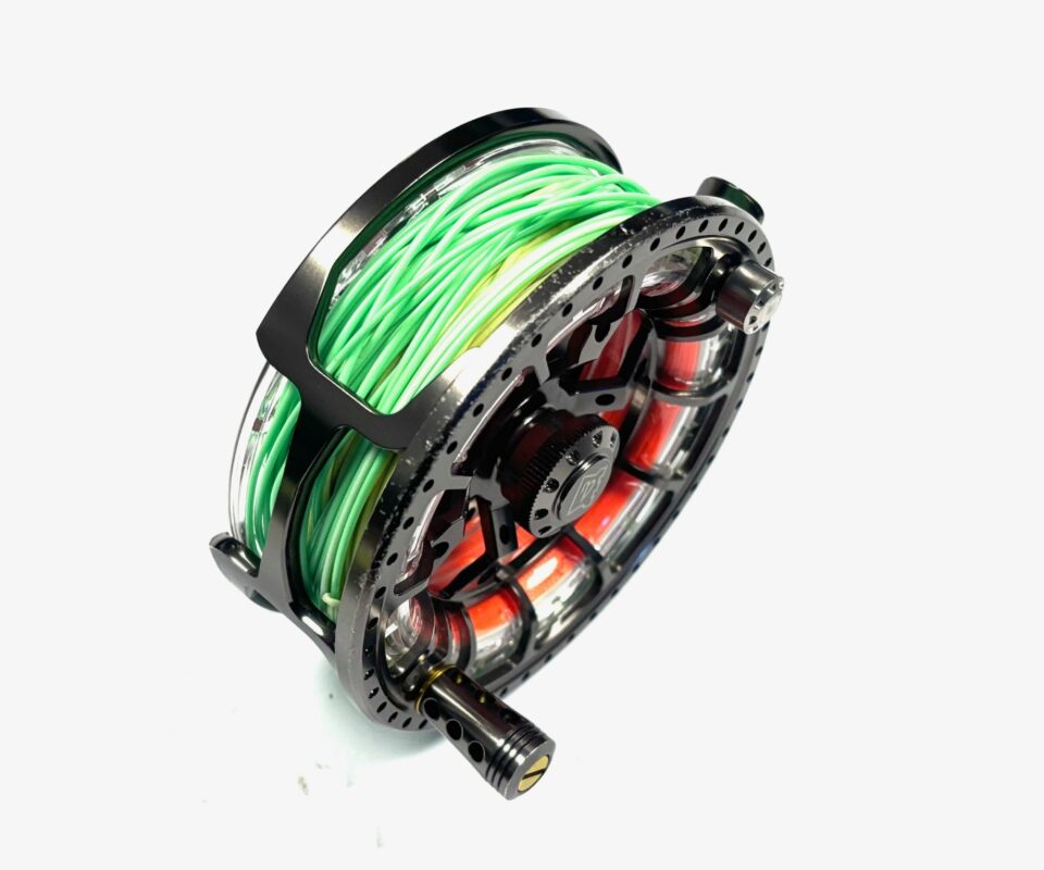 Alternative view of Hardy Ultralite ASR 4000 Large Arbor Fly Reel, One Spare Cassette & Padded Case