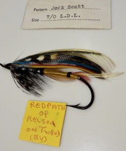 Jock Scott Fully Dressed Salmon Fly by Redpath of Kelso Size 7/0