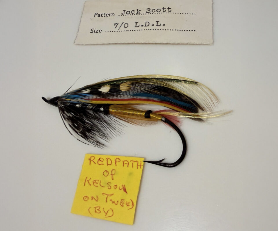 Jock Scott Fully Dressed Salmon Fly by Redpath of Kelso Size 7/0