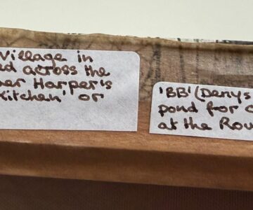 Alternative view of Photograph by Peter Wheat of Sudborough Kitchen Pond "BB' Connection