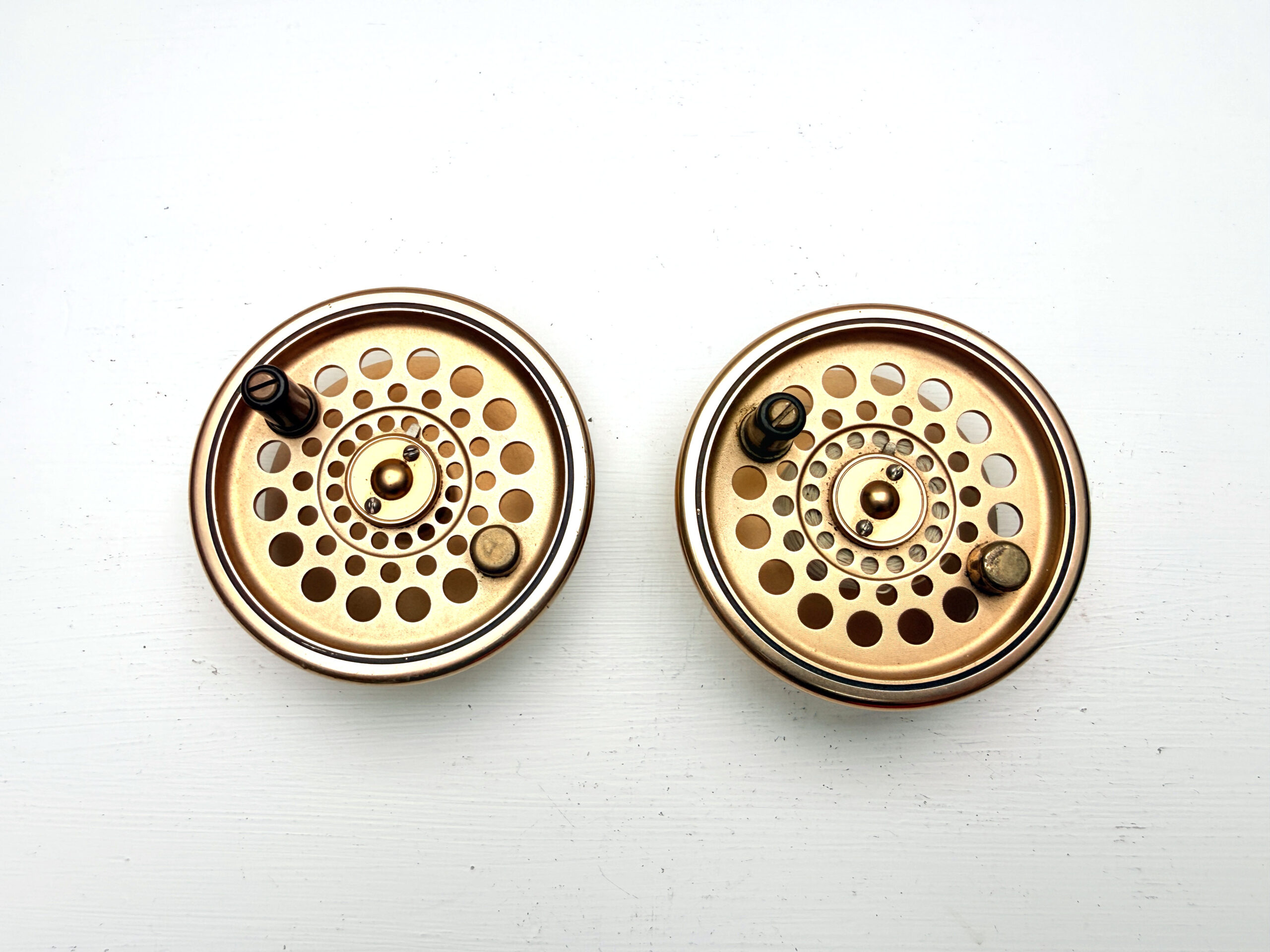 Hardy Gold Sovereign 3” Spare Spools (Pair)