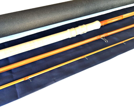 Alternative view of Bruce & Walker Hexagraph Float Rod  12’ 6” EX RARE UNUSED