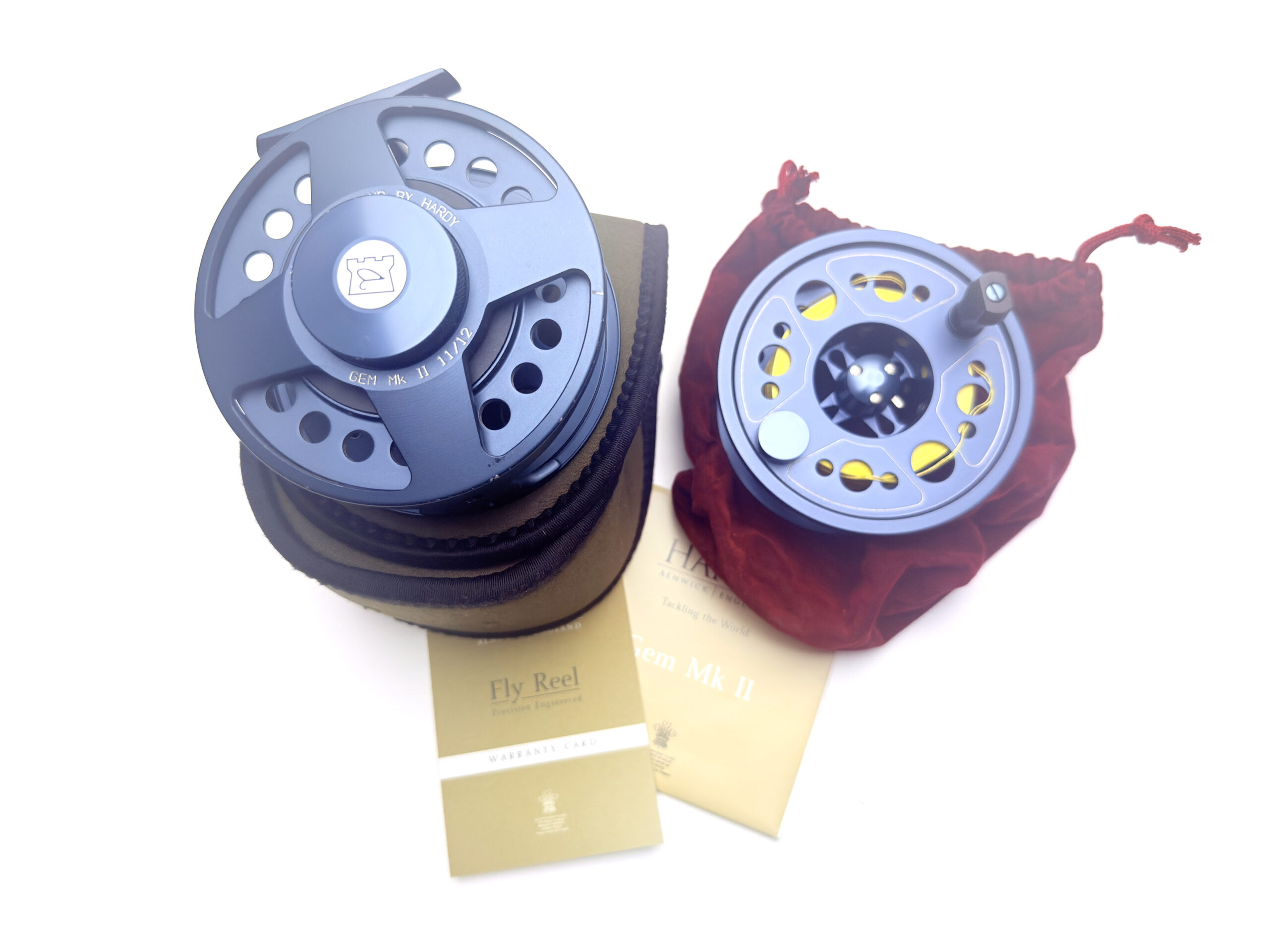 Hardy Gem 11/12 Salmon Fly Reel + Spare spool in original box
