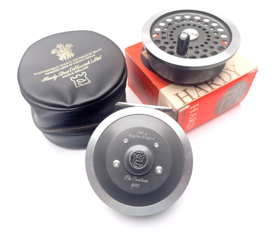 Hardy Sunbeam 9/10 Fly Reel + Spare spool in original box