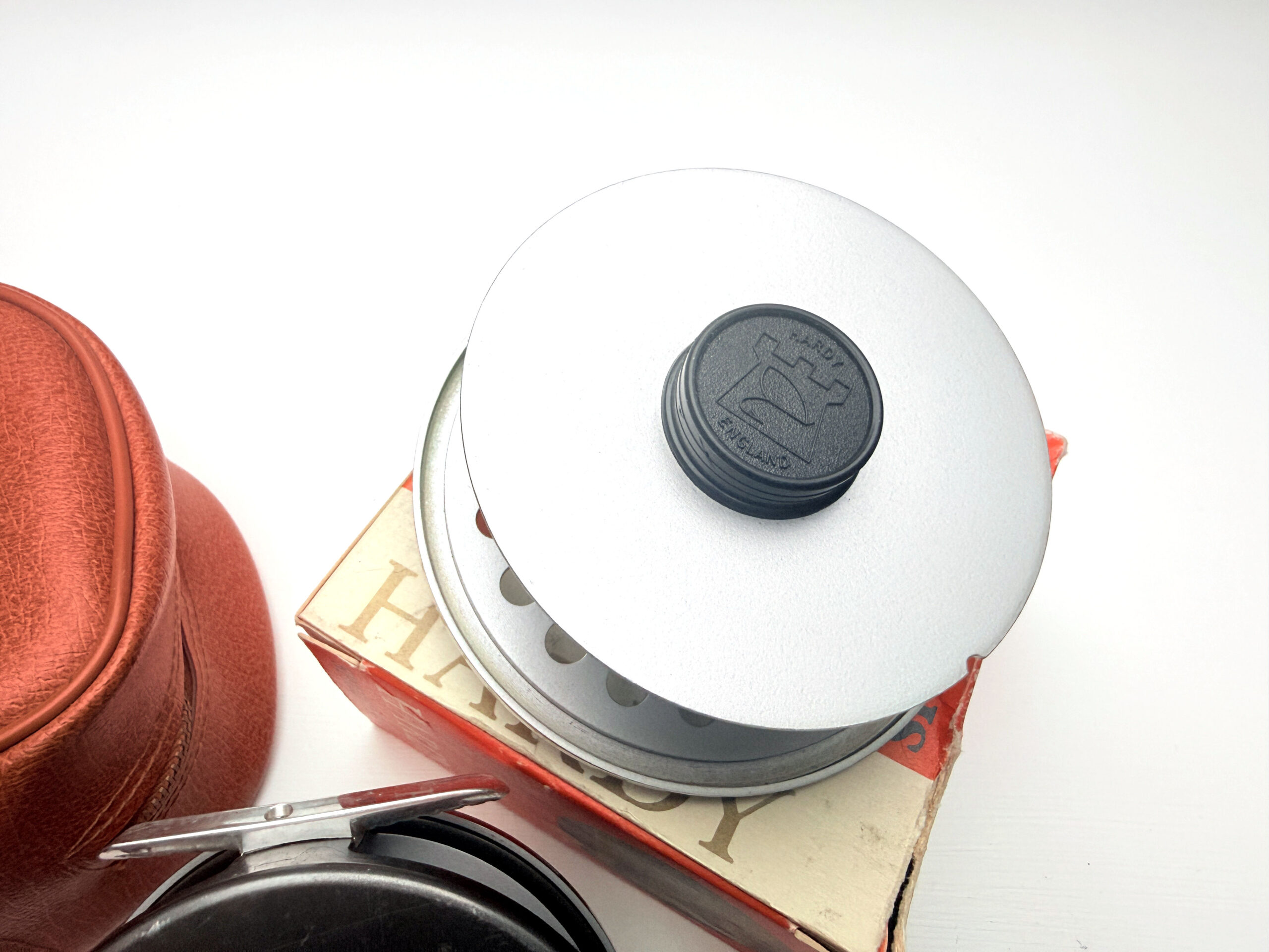 Hardy Marquis Salmon #2 Fly Reel + Spare spool in original box - Image 2