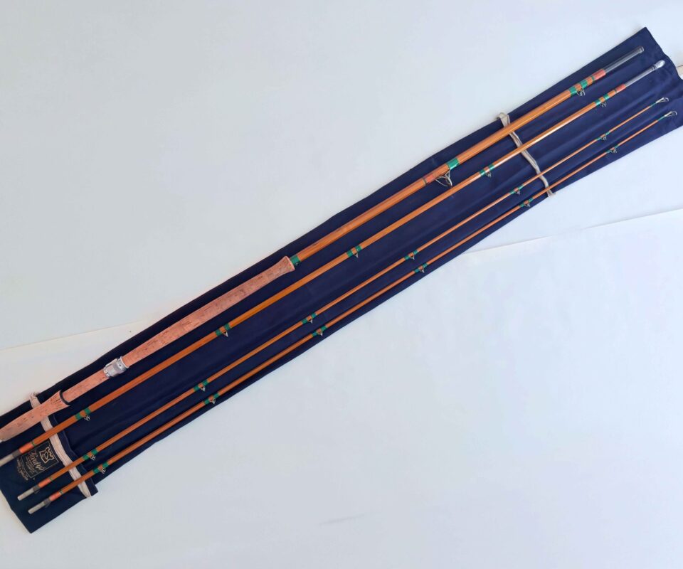 Alternative view of Hardy LRH 14’ #10 Split Cane Salmon Fly Rod (3-Piece + Spare Tip)